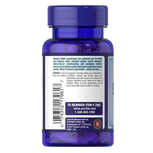 Биотин 1000 мкг Puritan's Pride (Biotin) 100 таблеток