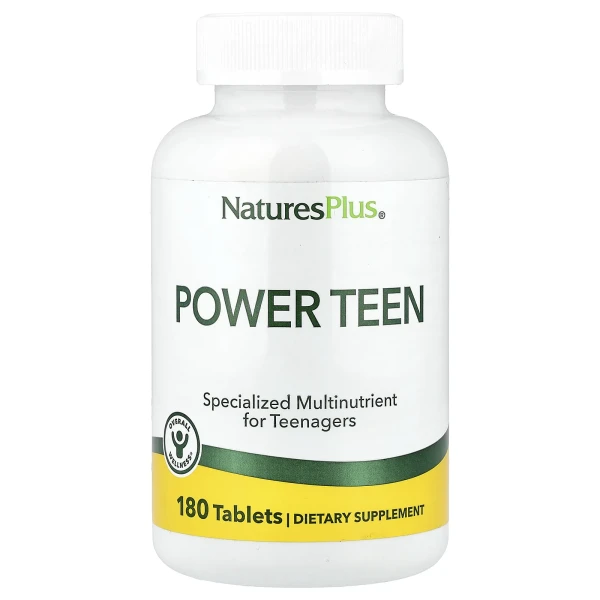 Вітаміни для підлітків Natures Plus (Power Teen) 180 таблеток