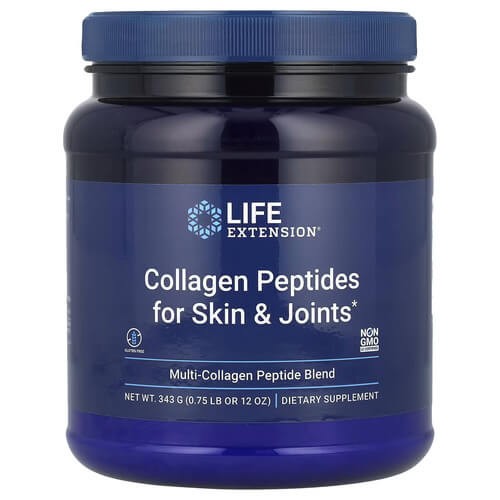 Пептиды коллагена для кожи и суставов Life Extension (Collagen Peptides For Skin & Joints) 343 г