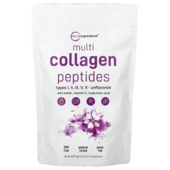 Пептидний колаген Micro Ingredients (Multi Collagen Peptides) 227 г
