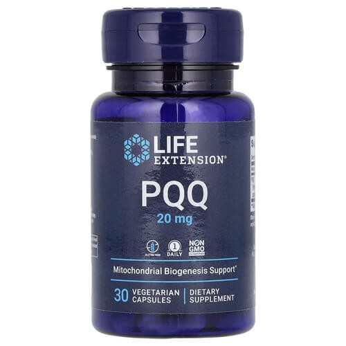 Піролохінолінхінон 20 мг Life Extension (PQQ) 30 рослинних капсул