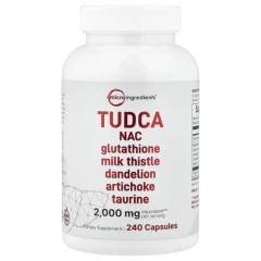 Таурохенодезоксихолева кислота 240 капсул Micro Ingredients (TUDCA)