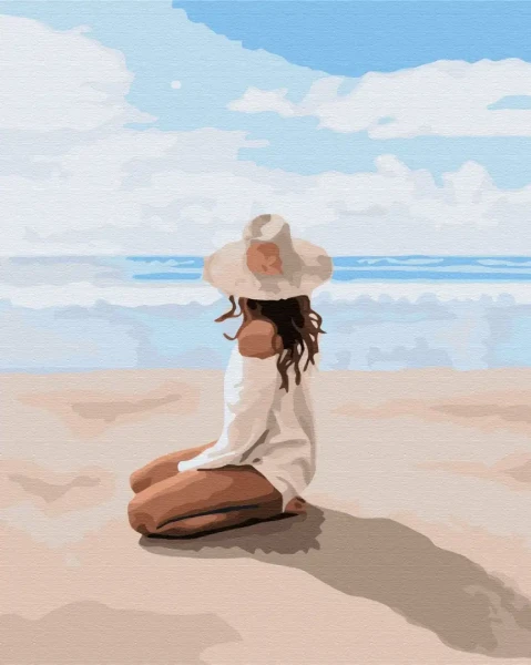 Картина за номерами Сонячні ванни  Brushme 40x50