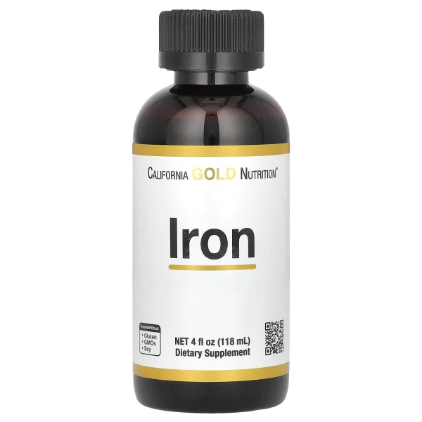 Железо California Gold Nutrition (Iron) 118 мл