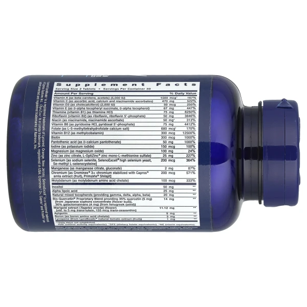 Мультивітаміни Life Extension (Two-Per-Day Tablets) 60 таблеток