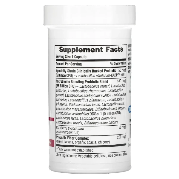 Пробіотики для жінок (GI Natural Probiotic Women) 60 млрд КУО 30 капсул