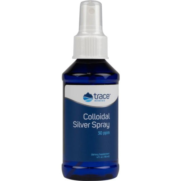 Колоїдне срібло, Colloidal Silver, Trace, 30 PPM, 118 мл