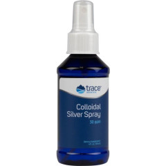 Колоїдне срібло, Colloidal Silver, Trace, 30 PPM, 118 мл