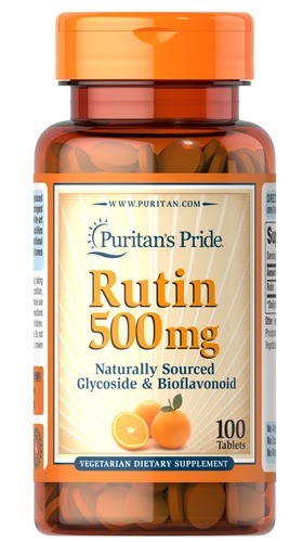 Рутин 500 мг Puritan's Pride (Rutin) 100 таблеток
