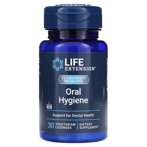 Пробиотики для гигиены полости рта Life Extension (Probiotic Oral Hygiene) 30 растительных леденцов