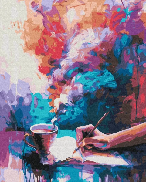 Картина за номерами Аромат думок  Brushme 48x60
