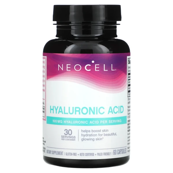 Гиалуроновая кислота Neocell (Hyaluronic Acid) 50 мг 60 капсул