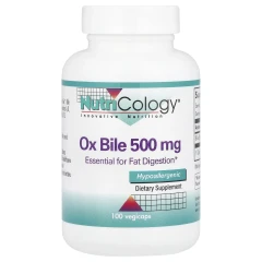 Екстракт бичачої жовчі Nutricology (Ox Bile) 500 мг 100 капсул