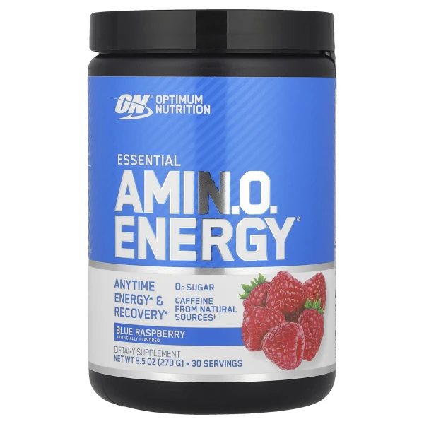 Энергетическая добавка с незаменимыми аминокислотами (ON Essential Amino Energy) 270 г со вкусом голубой малины