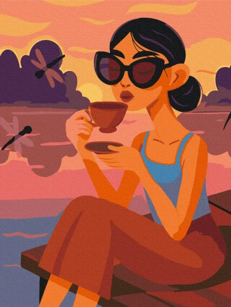 Картина за номерами Світ зачекає ©Тетяна Шевцова Brushme 30x40