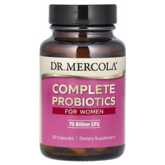 Пробіотики для жінок Dr. Mercola (Probiotics for Women) 70 млрд KУО 30 капсул