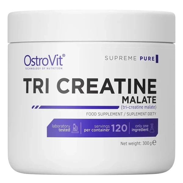 Ostrovit Три креатин Малат Tri Creatine Malate без смаку 300 г