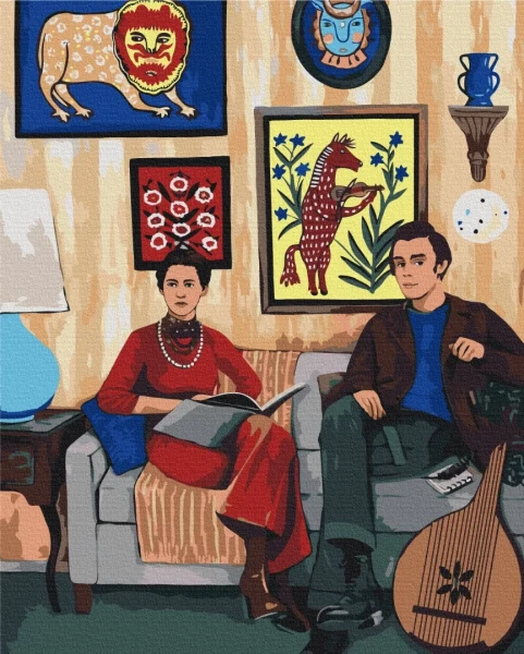 Картина за номерами Будинок класиків © Viktoriya Kovalenko 40x50 Brushme