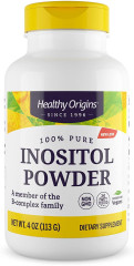 Інозітол, Inositol Powder, Healthy Origins, порошок, 113.4 м