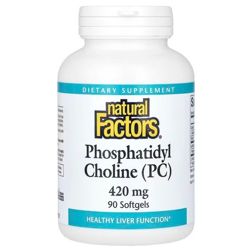 Фосфатидилхолін 420 мг Natural Factors (Phosphatidyl Choline) 90 капсул