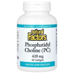 Фосфатидилхолін 420 мг Natural Factors (Phosphatidyl Choline) 90 капсул