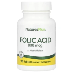 Витамин B9 Nature's Plus (Folic Acid as Methylfolate) 800 мкг 90 таблеток