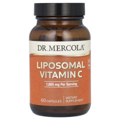 Ліпосомальний вітамін С Dr. Mercola (Liposomal Vitamin C 500 мг) 60 капсул