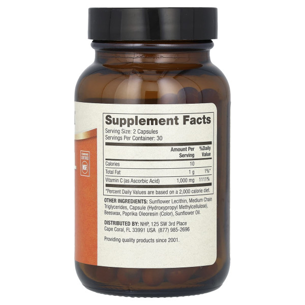 Ліпосомальний вітамін С Dr. Mercola (Liposomal Vitamin C 500 мг) 60 капсул