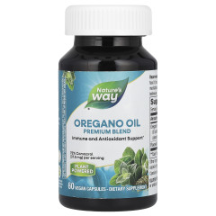 Олія орегано Nature's Way (Oregano Oil) 50 мг 60 капсул