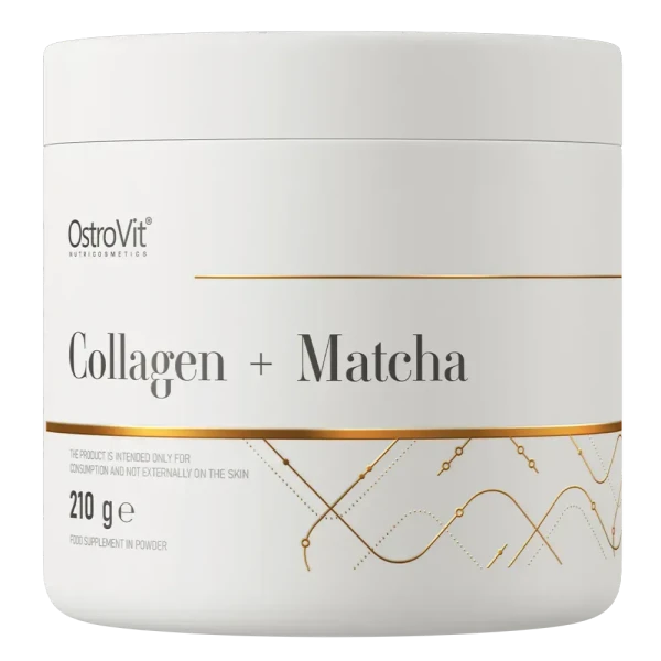 Колаген Ostrovit + Матча Collagen + Matcha без смаку 210 г