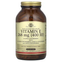 Вітамін E 400 МО суміш токоферолів Solgar (Vitamin E) 250 капсул