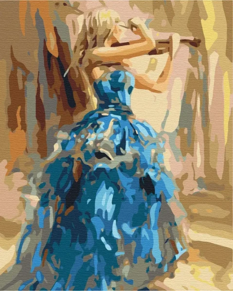 Картина за номерами Музична прима  Brushme 40x50