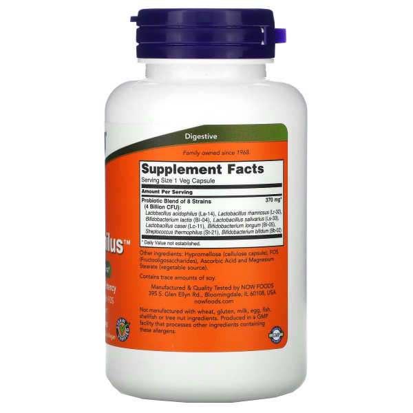 Пробіотик NOW Foods (Gr8-Dophilus) 120 вегетаріанських капсул