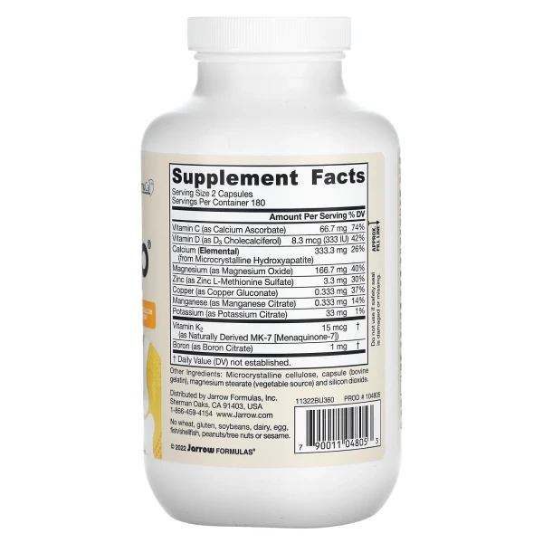 Jarrow Formulas, Bone-Up, 1000 мг, 360 капсул