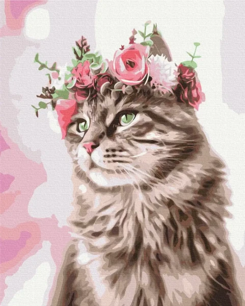 Картина за номерами Пухнаста ніжність  Brushme 48x60