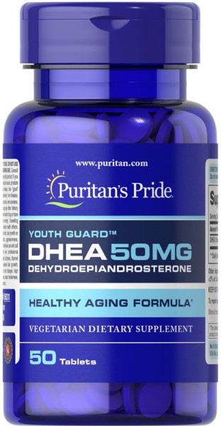 ДГЭА Дегидроэпиандростерон Puritan's Pride (DHEA) 50 мг 50 таблеток