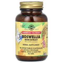Босвеллія Solgar (Boswellia Resin) 350 мг 60 капсул