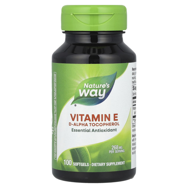 Вітамін Е Nature's Way (Vitamin E) 400 ME 100 капсул