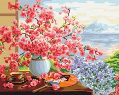 Картина по номерам Японский натюрморт Brushme 48x60