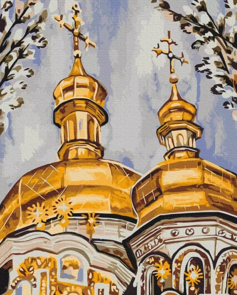 Преміум картина за номерами Духовність © Каріна Зіміна 40x50 Brushme
