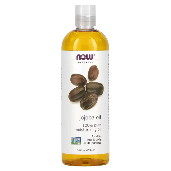 NOW Foods, Solutions, олія жожоба, (473 мл)