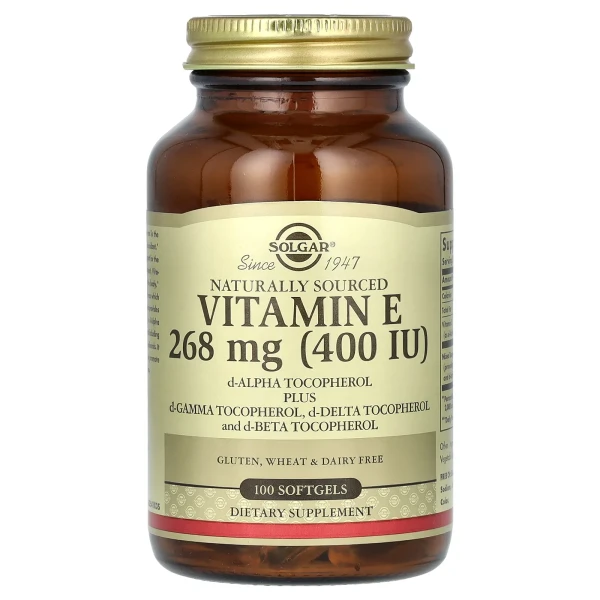 Вітамін Е Solgar (Vitamin E) 400 MО 100 капсул