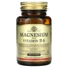 Магній з вітаміном В6 Solgar (Magnesium Vitamin B6) 133.3 мг8.3 мг 100 таблеток