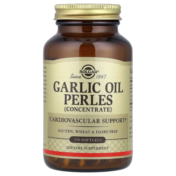 Часникова олія Solgar (Garlic oil perles) 1 мг 250 капсул
