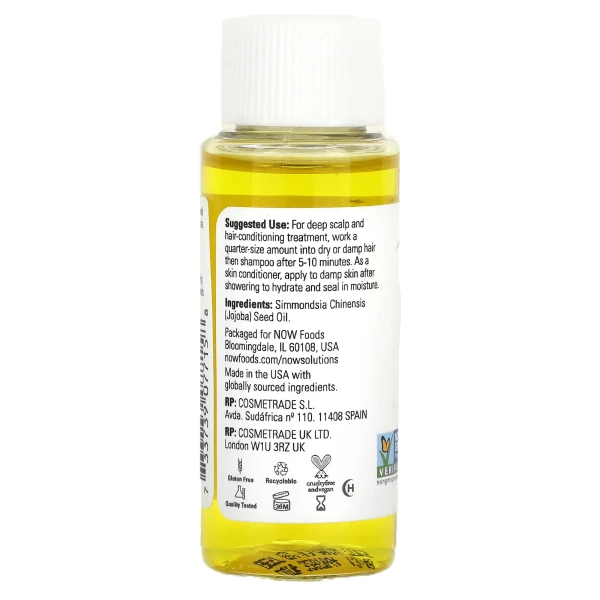 Масло жожоба NOW Foods (Jojoba oil) 30 мл