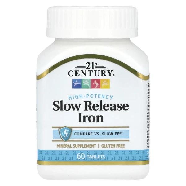 Залізо (Slow Release Iron) 60 таблеток