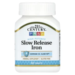 Залізо (Slow Release Iron) 60 таблеток