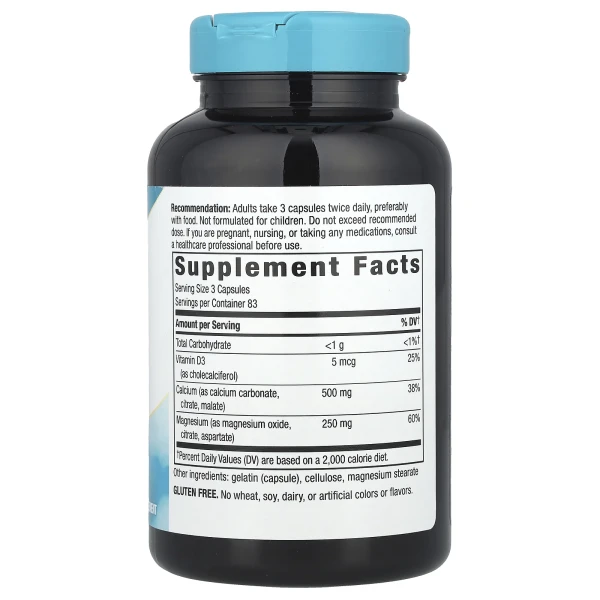 Комплекс кальцію магнію та вітаміну D Nature's Way (Calcium Mag & D Complex) 250 капсул
