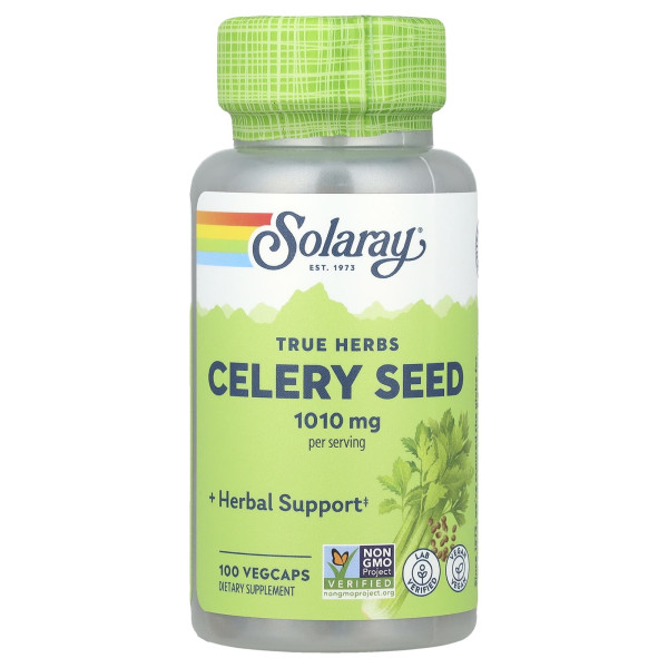 Сельдерей Solaray (Celery Seed) 100 капсул