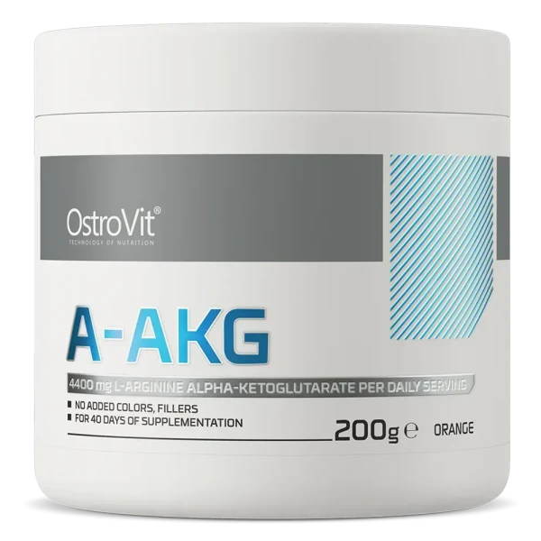 Аргінін-AKG Ostrovit A-AKG апельсин 200 г
